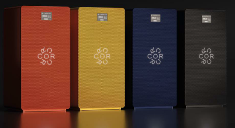 COR.energy micro-CHP units in four colours
